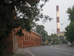 Корпуса Обуховского сталелитейного завода. Фото 2010 г.