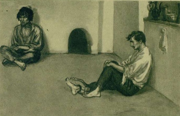 Первая иллюстрация к книге Кавказский пленник - Лев Толстой